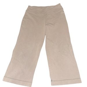 Cropped flare leggings